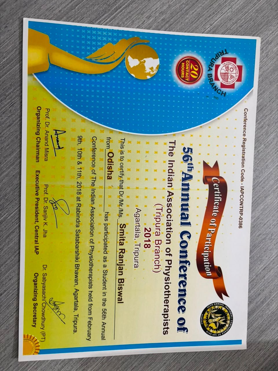 Certificates